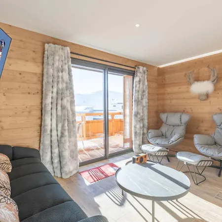 Ours Et Marmotte, A L'altiport, Un Cocon De Douceur Apartment